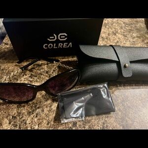Black Sunglasses with Case